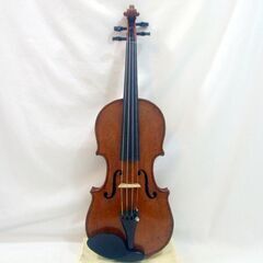メンテ済み ドイツ製 Carl Jager 1868 分数 1/2 オールド モダン ジャーマン バイオリン 発表会 コンクールに 全国発送対応 中古バイオリン 名古屋近郊 手渡し可能 当方にお越しいただければ試奏可能 送料無料  愛知県清須市より 管理（カ）Ｔ6065の画像