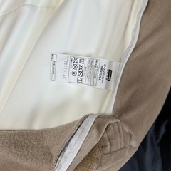 【今日まで。最終お値下げ】美品ビーズクッション大の画像