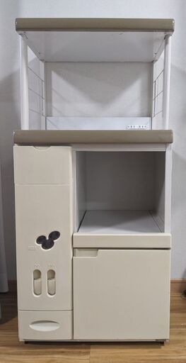 キッチンカウンター　米びつ　キッチン収納