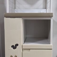 キッチンカウンター　米びつ　キッチン収納