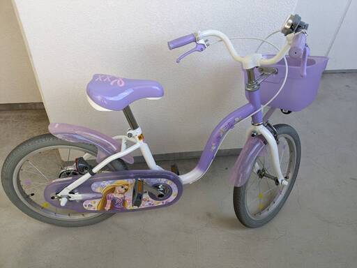 子供用自転車　ラプンツェル