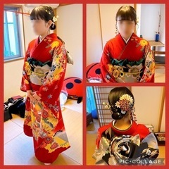七五三着付け成人式振袖袴打掛着付け卒業式成人式出張着付けお手伝いの画像
