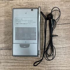 【レガストック江東店】 SONY　ソニー　ワイドFM対応　FM/AM コンパクトラジオ　ICF-P21の画像