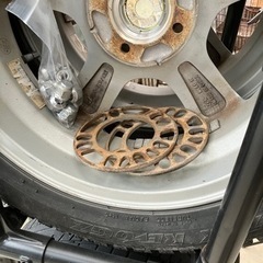 15インチタイヤアルミホイールの画像