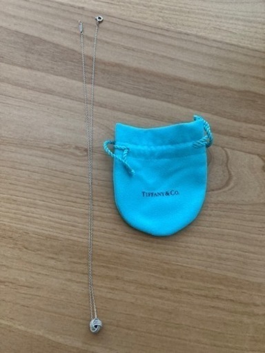 ティファニー　ツイストノット　シルバー　ネックレス