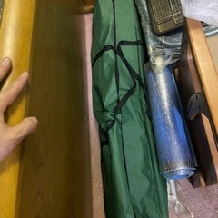 収納ケース＆横幕日除け付 3mｘ3m大型ワンタッチタープテントの画像