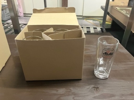 新品　アサヒスーパードライ　中ジョッキ　16個