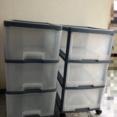 3段キャスター付きケース　