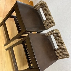 カウンターチェアa.flat 2脚セットの画像