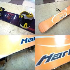スノーボード バインディング付き HART ENDURANCE 144 黒系 中古 札幌市東区 新道東の画像