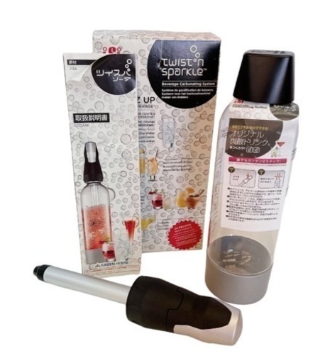 ツイスパソーダ スターターキット 炭酸マシーン