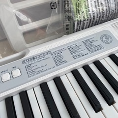 中古品】CASIO キーボード LK-330 2023年製 ホワイト - メルカリ