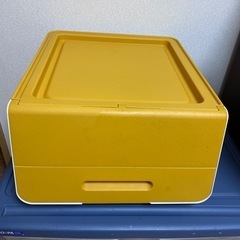 収納ケース イエロー コーナン キャリコ風