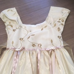 子ども　ドレス　120cm 結婚式　衣装の画像