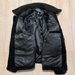 お値下げ】H＆M ボアジャケット ブラック Mサイズ 1回着用のみの画像