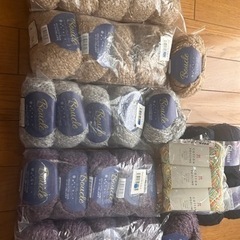 毛糸、コットン