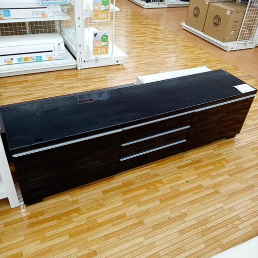 ★ジモティ割あり★ TVボード　ブラック　クリーニング済　YJ1739
