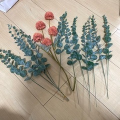 造花（ユーカリ、たんぽぽ）