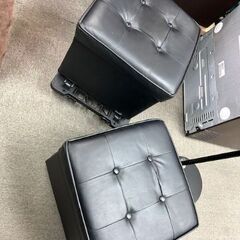 中古　収納スツール　２個セット