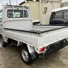 売約済　サンバー 3.0万キロ 4WD エアコン パワステ 5MT 軽トラ 車検2年付【支払総額34.8万円】の画像