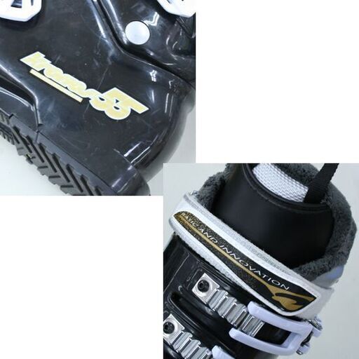 30.0cm 大人用 ヘルト スキーブーツ Kronos 55 ブラック×ホワイト ソール長327mm 4バックル HELD 札幌市 清田区 平岡