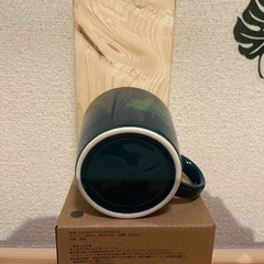 新品未使用 ロゴス　マグカップ　グリーン　250mlの画像