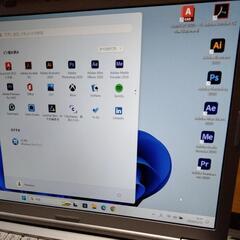 panasonicノートPC core i5 Windows11...