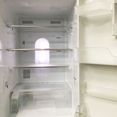 24Y141 ジE 【値下げ】Panasonic パナソニック 冷凍冷蔵庫 NR-C37HGM-W 365L 右開き 2017年製 中古品の画像