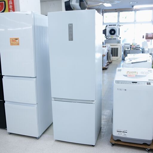 冷蔵庫　326L　2ドア　ハイアール　JR-NF326B(W)　未使用品