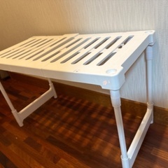 伸びる押入れ棚