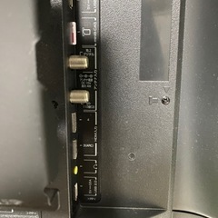 【受け渡し先決定】32型テレビ　ポールスタンドセット品の画像