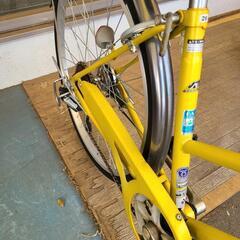 ★店頭にて試乗可★ J4397　シティサイクル　AFFICHE　アフィッシュ　イエロー　26インチ　6段ギア　ダイナモライト  クリーニング、簡易メンテナンス済み【リユースのサカイ柏店】 中古自転車 　流山市 中古自転車 松戸市 中古自転車 我孫子市 中古自転車 船橋市 中古自転車 守谷市 中古自転車 取手市 中古自転車の画像