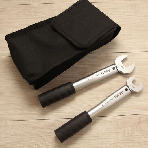 アサダ空調工具 トルクレンチ 17mm 22mm　ASADA (HD1810wY)