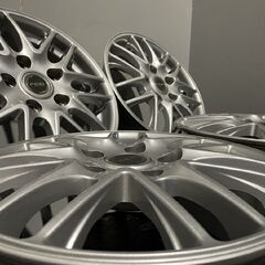 BS BRIDGESTONE FEID NS7 フェイド 社外ホイール 15インチ 4本 6J5HPCD114.3+53 ヴォクシー ステップワゴン等　(MHC091) クレジットカード QRコード決済可能