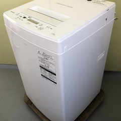 【地域限定 送料無料】2019年製 東芝 4.5kg洗濯機 AW-45M7 R5-0055の画像