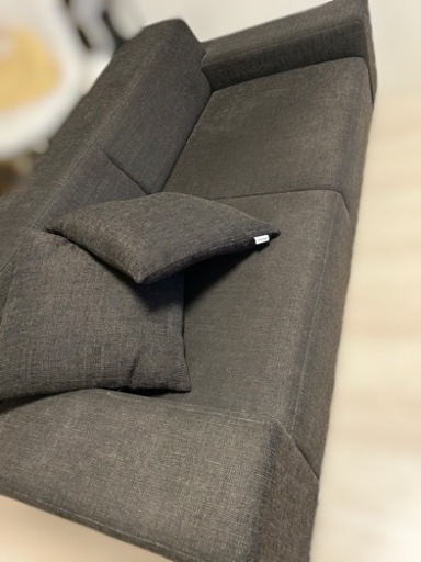 フランネルソファ　2.5人掛け　美品