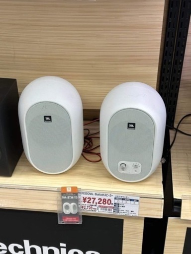 JBL 104-BTW-Y3 ホワイト Bluetooth スピーカー