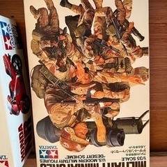 未組立 アメリカ現用歩兵 タミヤ デザートソルジャーセット