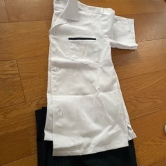 真栄原カトリック中学校　ss制服上（半袖）下