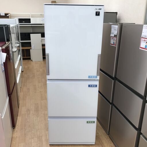 ★ジモティ割あり★ SHARP 冷蔵庫 350L 年式2021 動作確認／クリーニング済み KJ4402