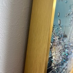 クリスタルアート　蝶の画像