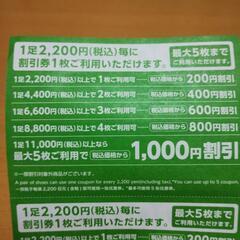 チヨダグループ割引券3枚の画像