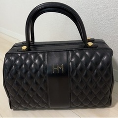 HANAE MORI  ハナエモリ　ミニボストンバッグ