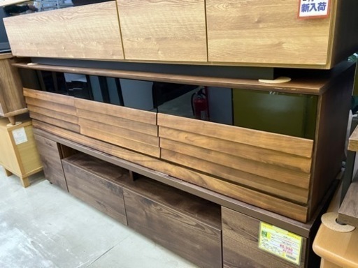 関家具?木目調がオシャレ?AVボード　553