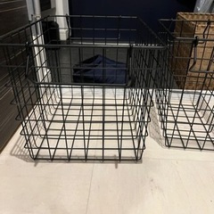 ニトリ　積み重ねできるバスケット