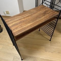 【ユニットシェルフ】約84×45×90 ブラウン