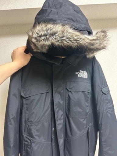 ノースフェイスファー付きダウン