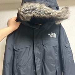 ノースフェイスファー付きダウン