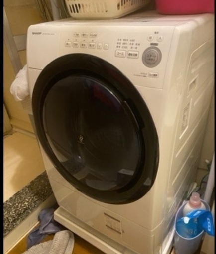 【20万円相当✨】2020年式　ドラム式洗濯機　シャープ