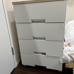 受け渡し決定/ ニトリ　プラスチック衣装収納